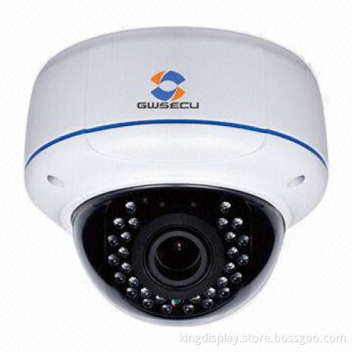 3.0 Megapixel WDR Waterproof and Vandal-proof IR Network Dome Camera